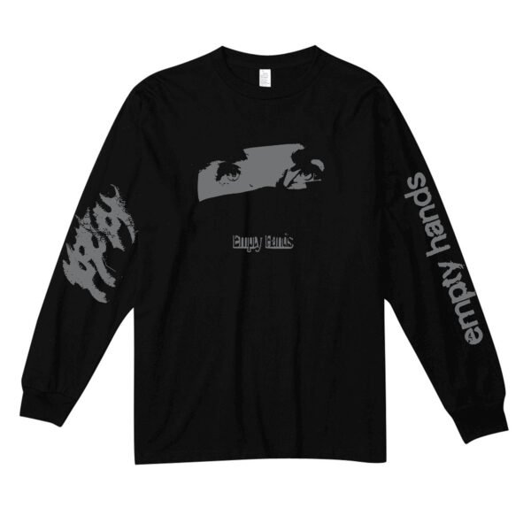 Poppy Open Palms Black Longsleeve