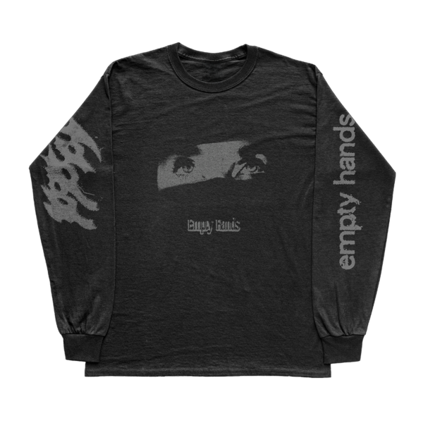 Poppy Open Palms Black Longsleeve